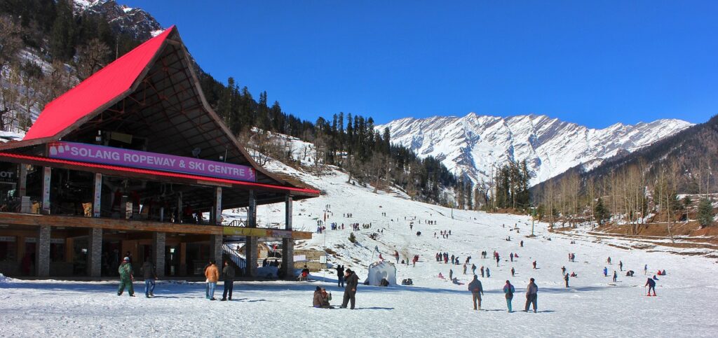 Experience the thrill of adventure sports in Solang Valley!